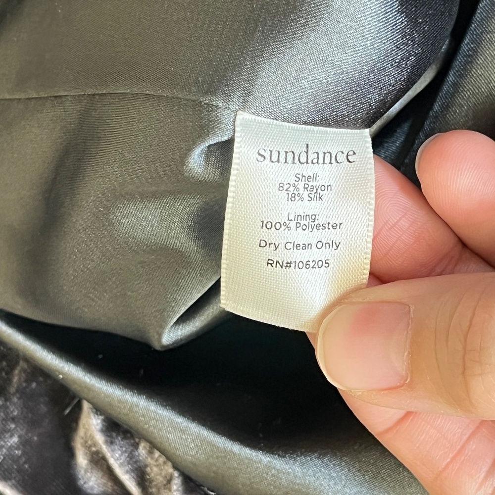 Sundance Sofia Velvet blazer - Women's Size 8 - Brown - Picture 5 of 10